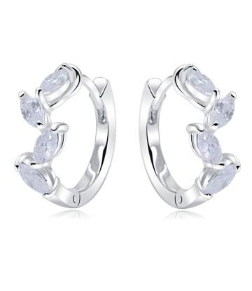 Silver Hoop Earring HO-2635